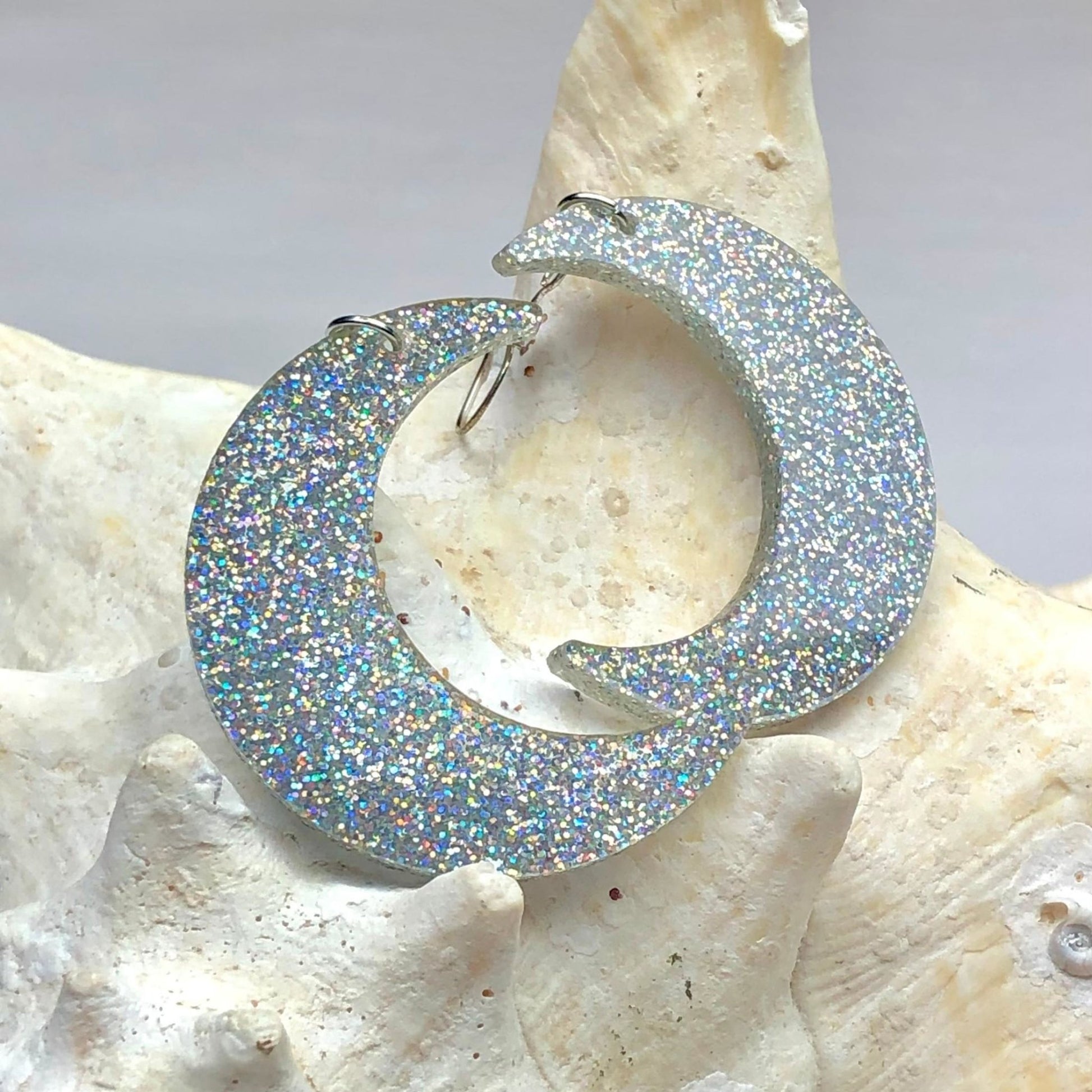 Magical Crescent Moon Earrings - Driftless Enchantments