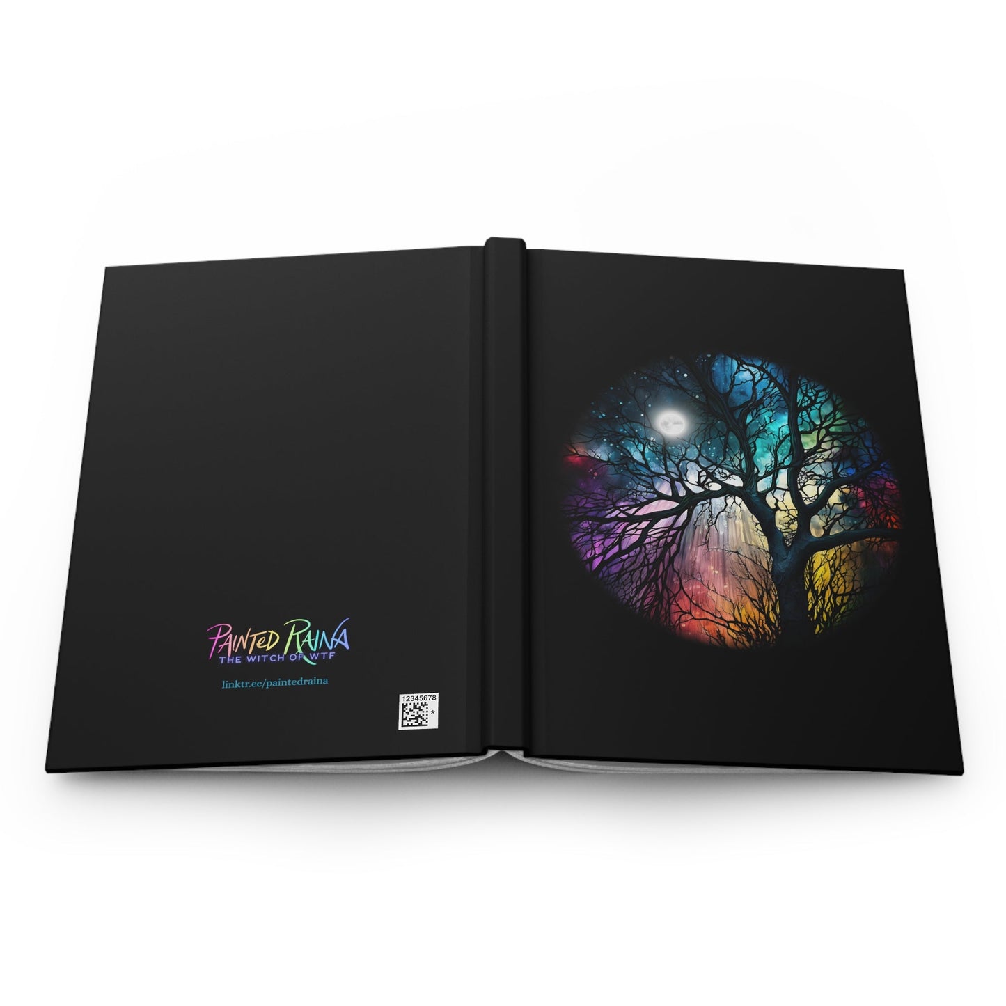 Moonlit Tree Hardcover Journal - Driftless Enchantments