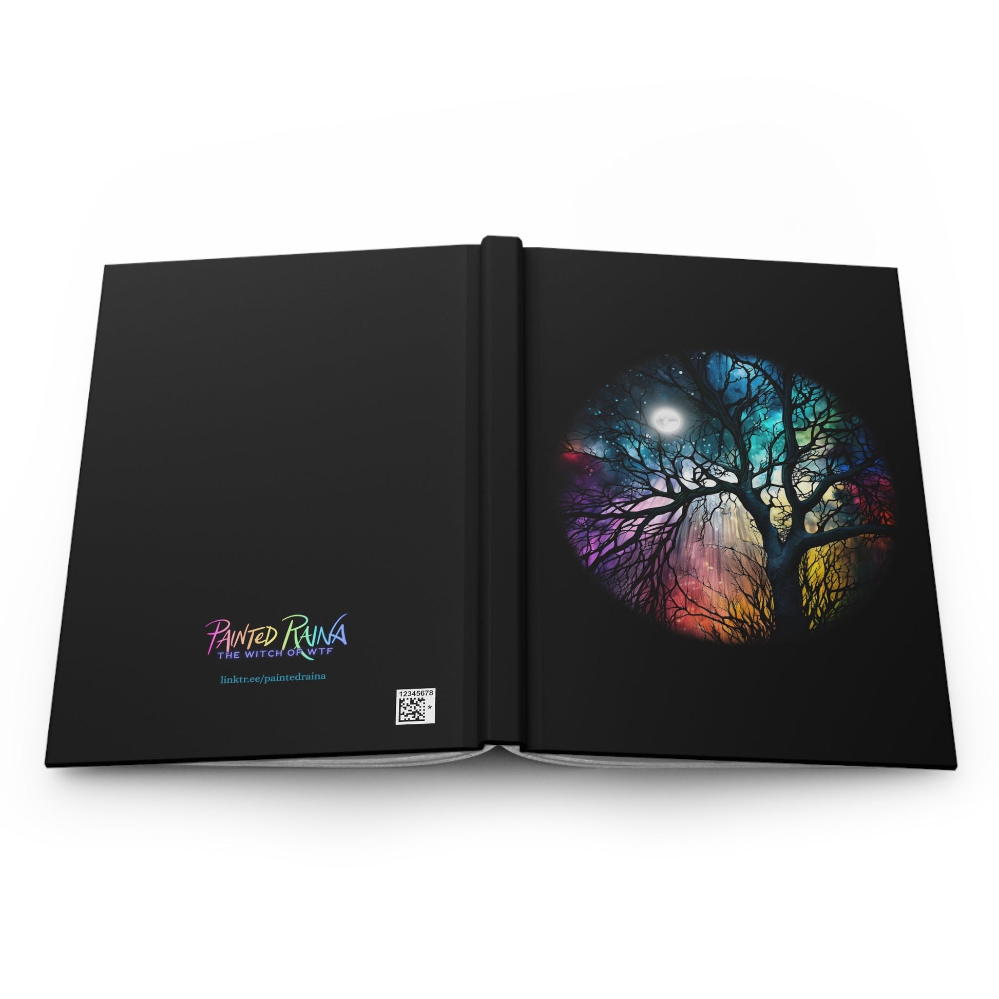 Moonlit Tree Hardcover Journal - Driftless Enchantments