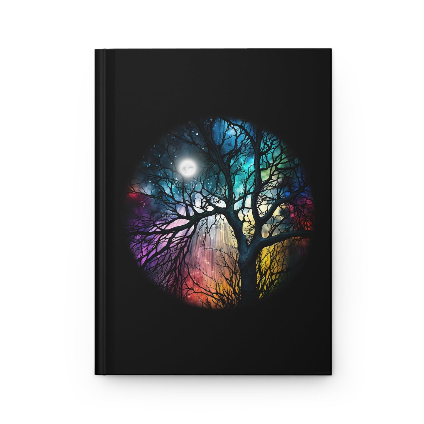 Moonlit Tree Hardcover Journal - Driftless Enchantments