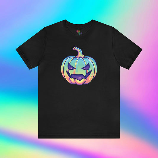 Pastel Drac-o-Lantern Unisex Jersey Short Sleeve Tee - Driftless Enchantments