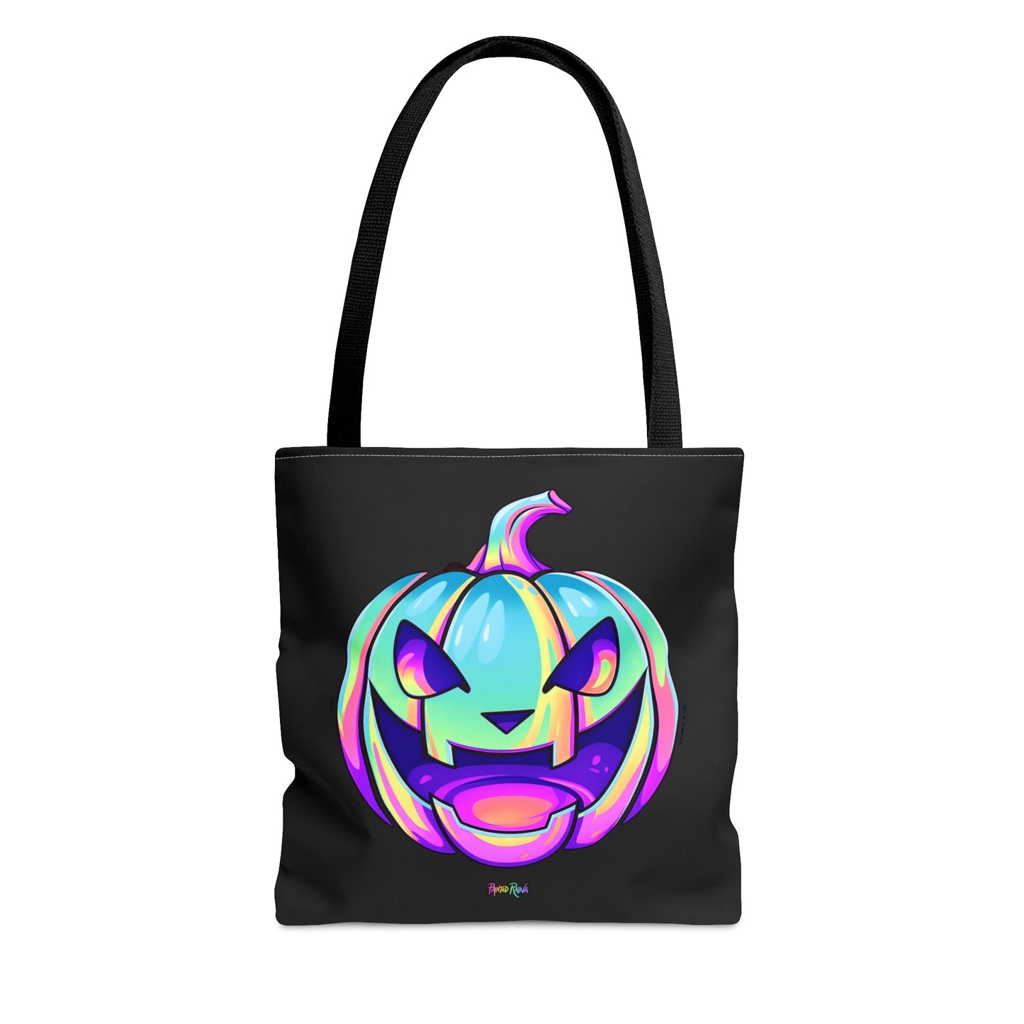 Pastel Jack-o'-Lantern Tote Bag - "Feed My Frankenstein" - Driftless Enchantments