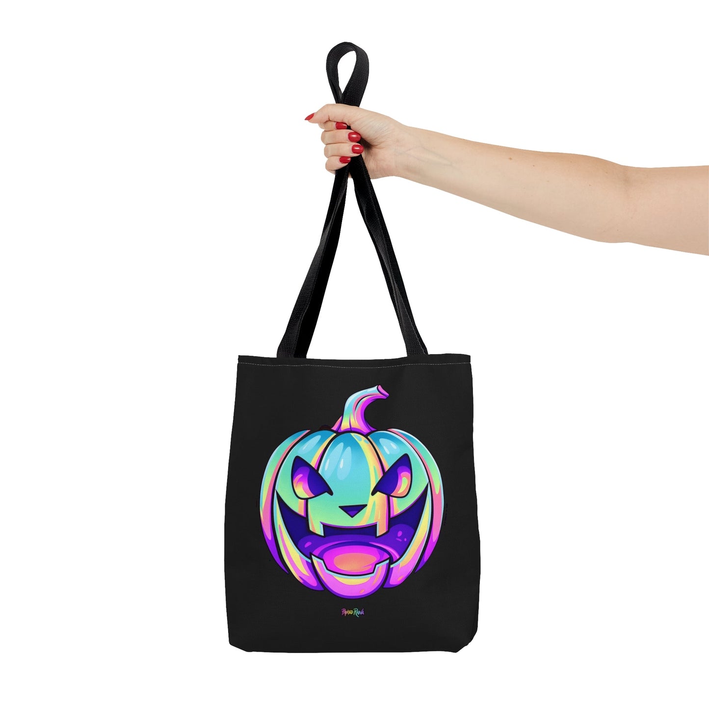 Pastel Jack-o'-Lantern Tote Bag - "Feed My Frankenstein" - Driftless Enchantments