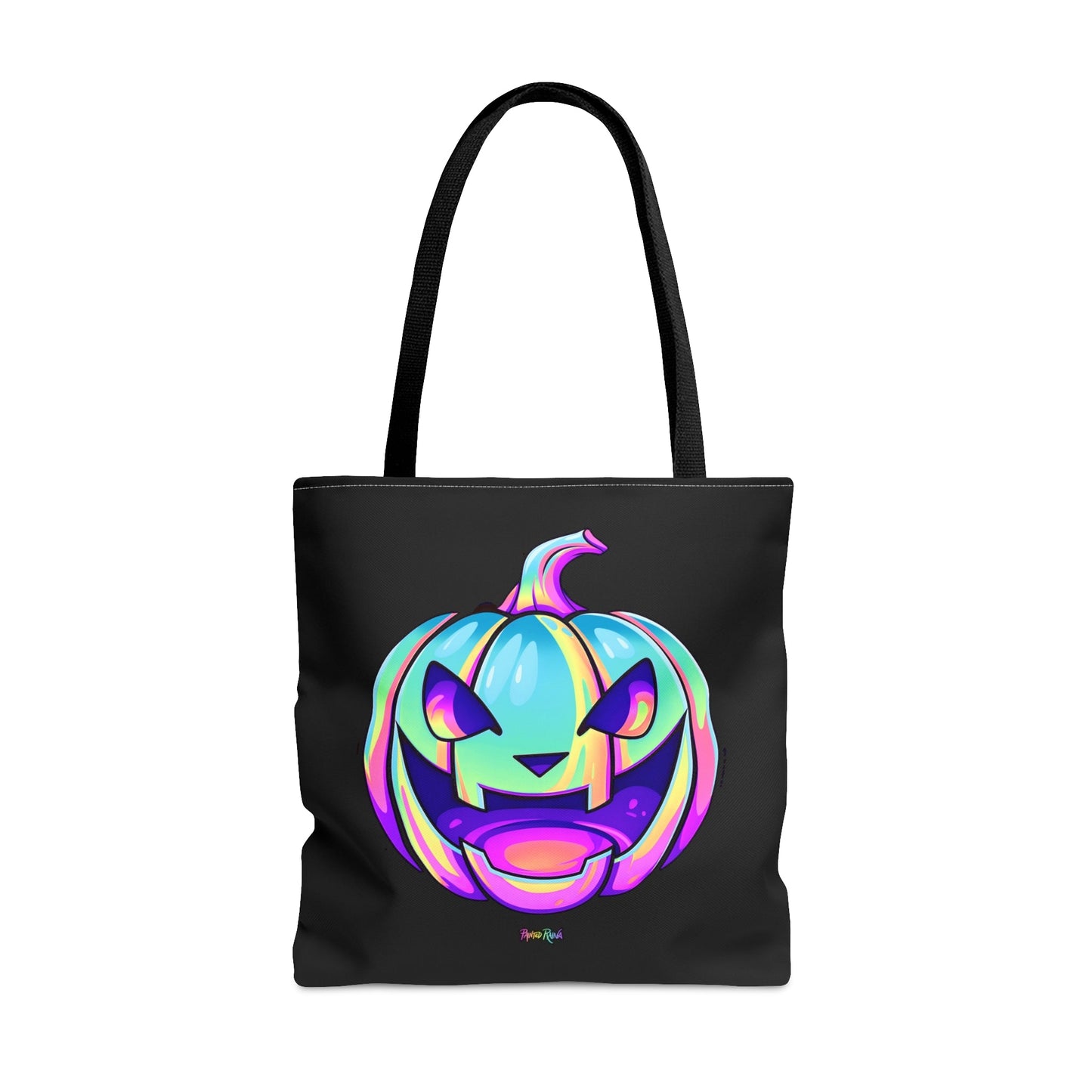 Pastel Jack-o'-Lantern Tote Bag - "Feed My Frankenstein" - Driftless Enchantments