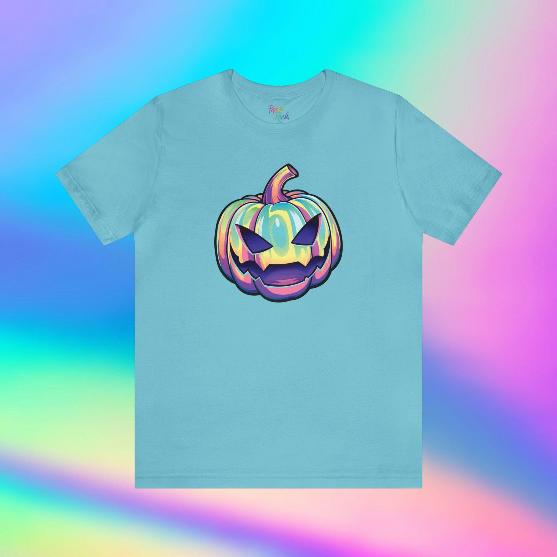 Pastel Joke-o-Lantern Unisex Jersey Short Sleeve Tee - Driftless Enchantments