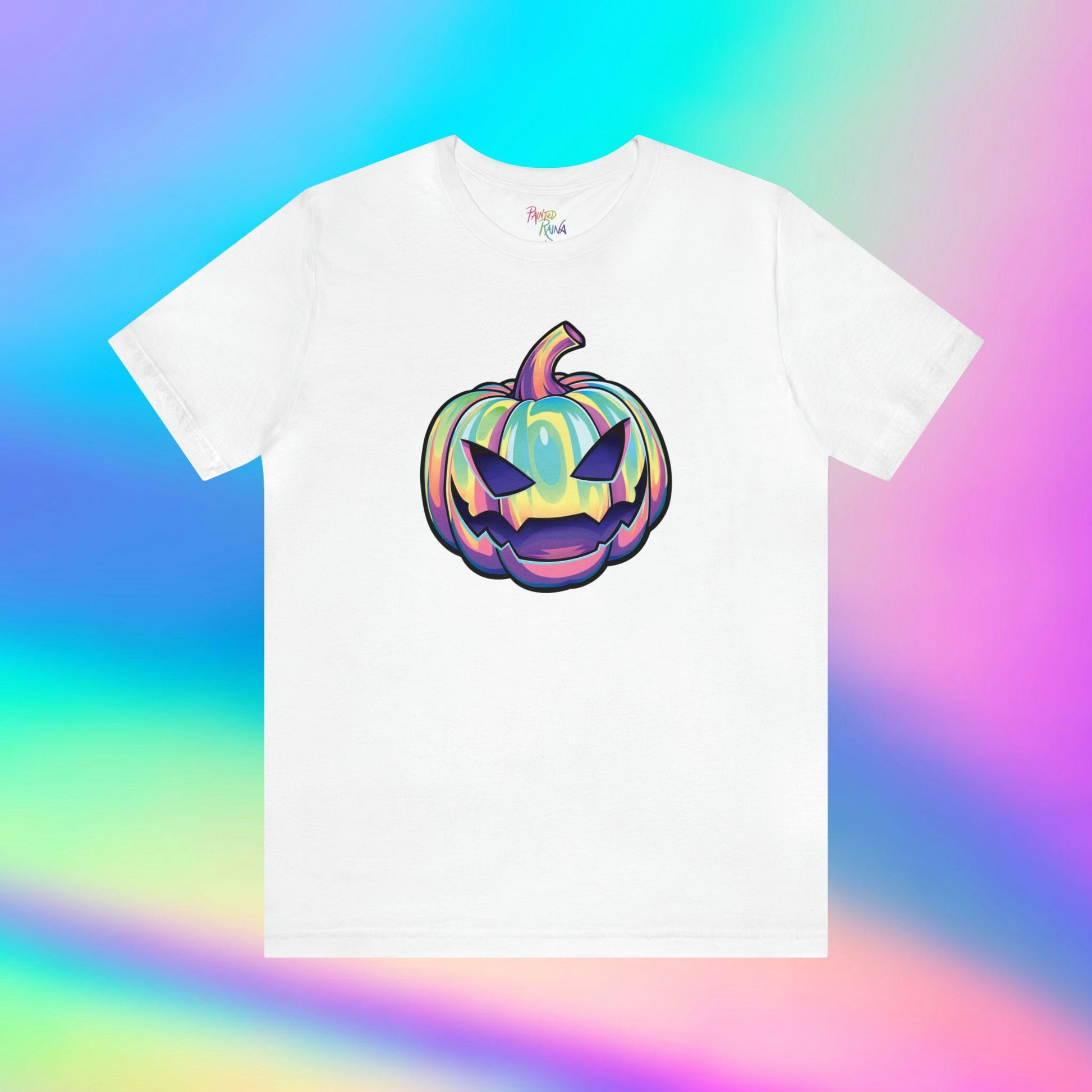 Pastel Joke-o-Lantern Unisex Jersey Short Sleeve Tee - Driftless Enchantments