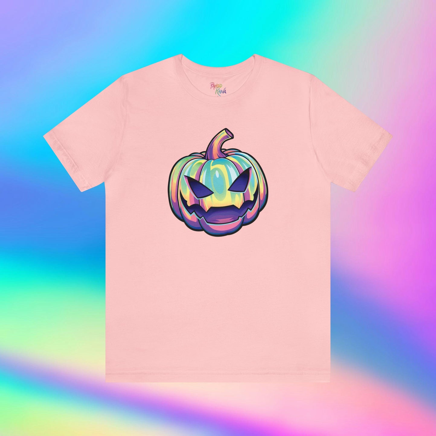 Pastel Joke-o-Lantern Unisex Jersey Short Sleeve Tee - Driftless Enchantments