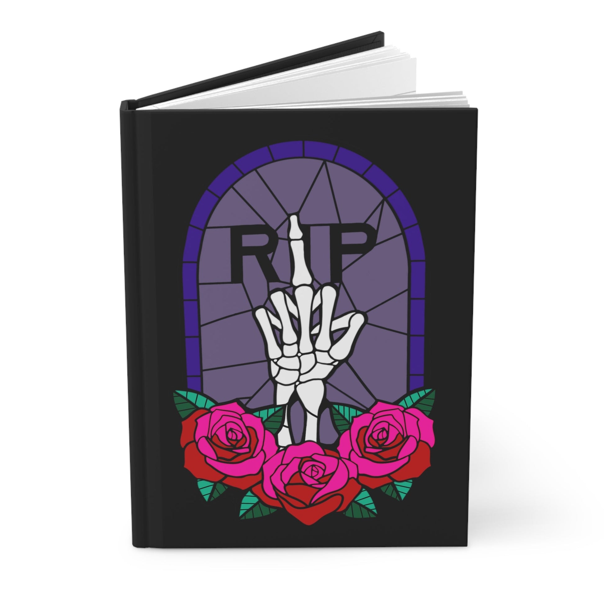Rest in Pieces Hardcover Journal - Driftless Enchantments