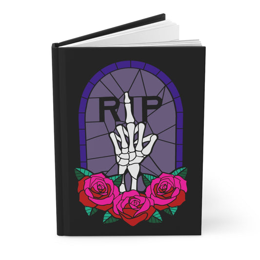 Rest in Pieces Hardcover Journal - Driftless Enchantments