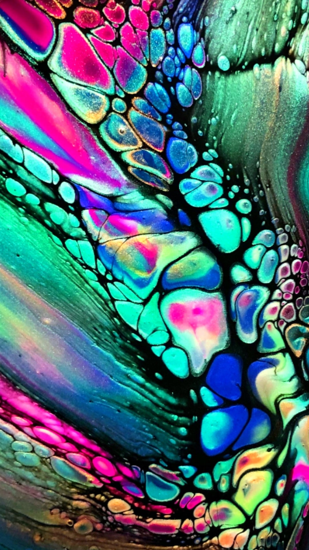 Smart Phone Wallpaper (Digital Download) - "Fireworks" - Bright - Driftless Enchantments