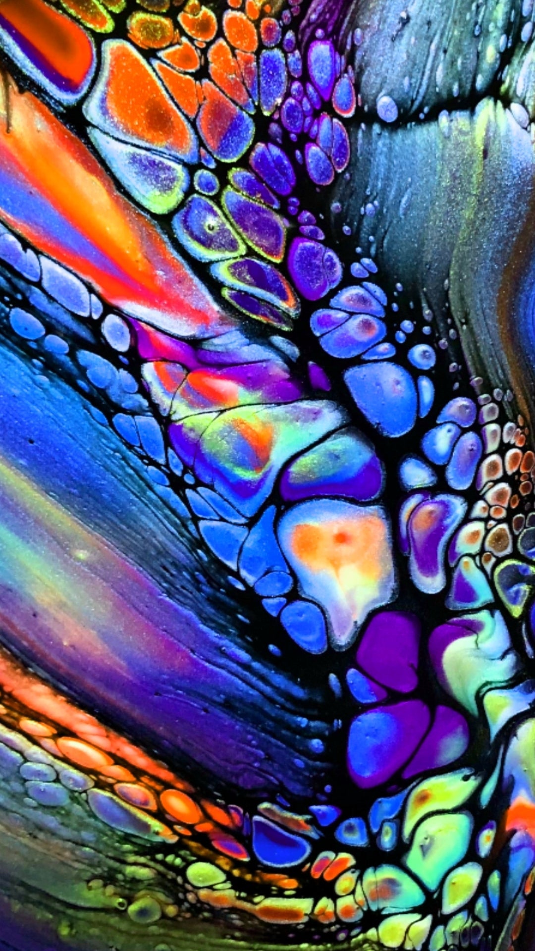 Smart Phone Wallpaper (Digital Download) - "Fireworks" - Storm - Driftless Enchantments