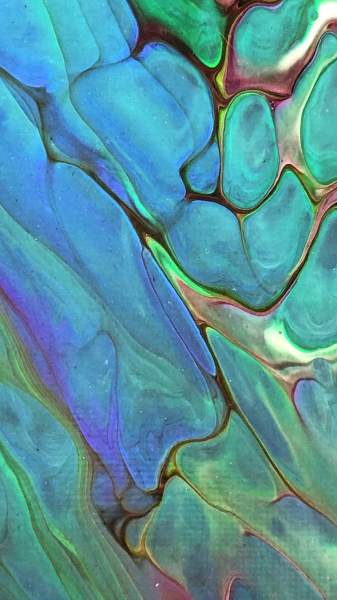 Smart Phone Wallpaper (Digital Download) - "Languid" - Aqua - Driftless Enchantments