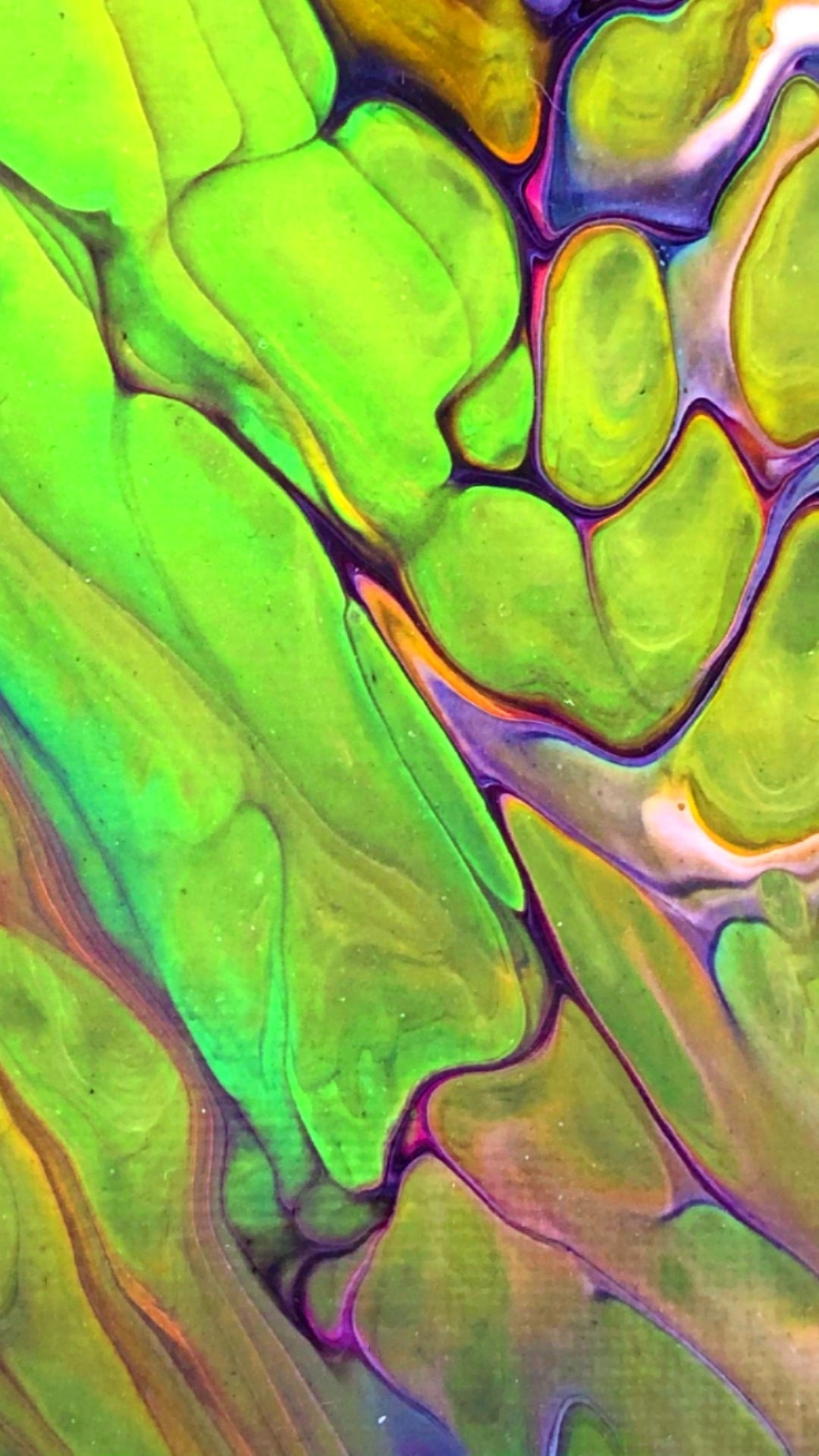 Smart Phone Wallpaper (Digital Download) - "Languid" - Lime - Driftless Enchantments