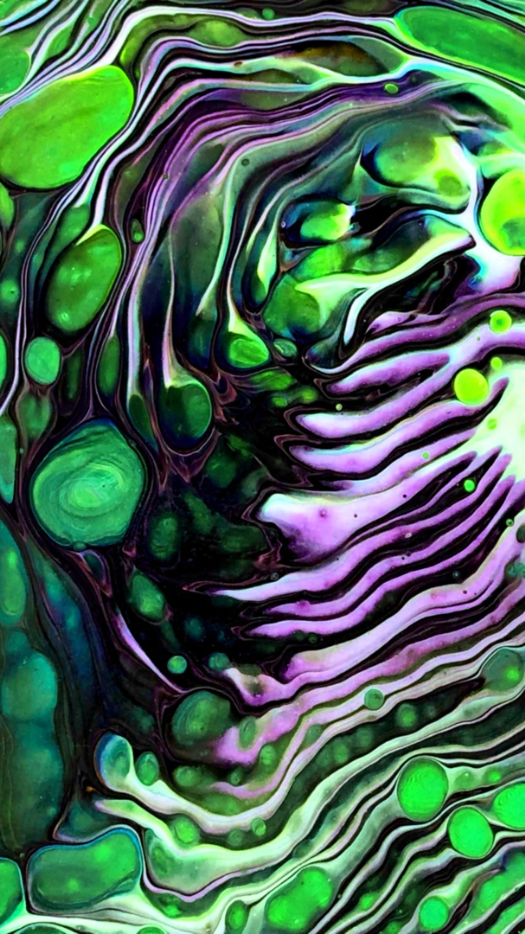 Smart Phone Wallpaper (Digital Download) - "Whirlpool" - Ectoplasm - Driftless Enchantments