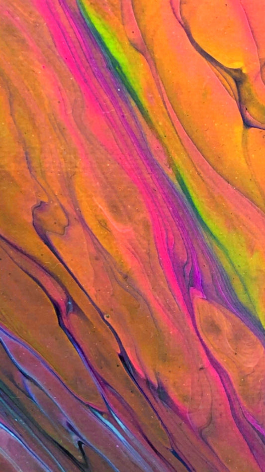 Smart Phone Wallpaper (Digital Download) - "Windblown" - Orangesicle - Driftless Enchantments