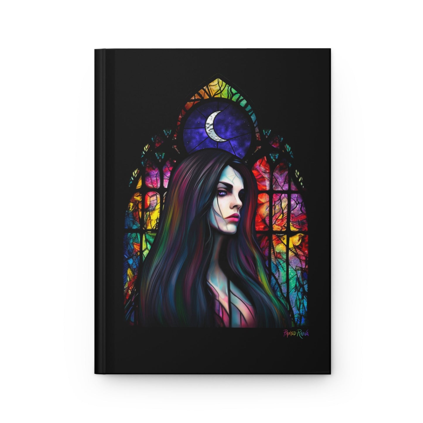 The Lady Awaits Hardcover Journal - Driftless Enchantments
