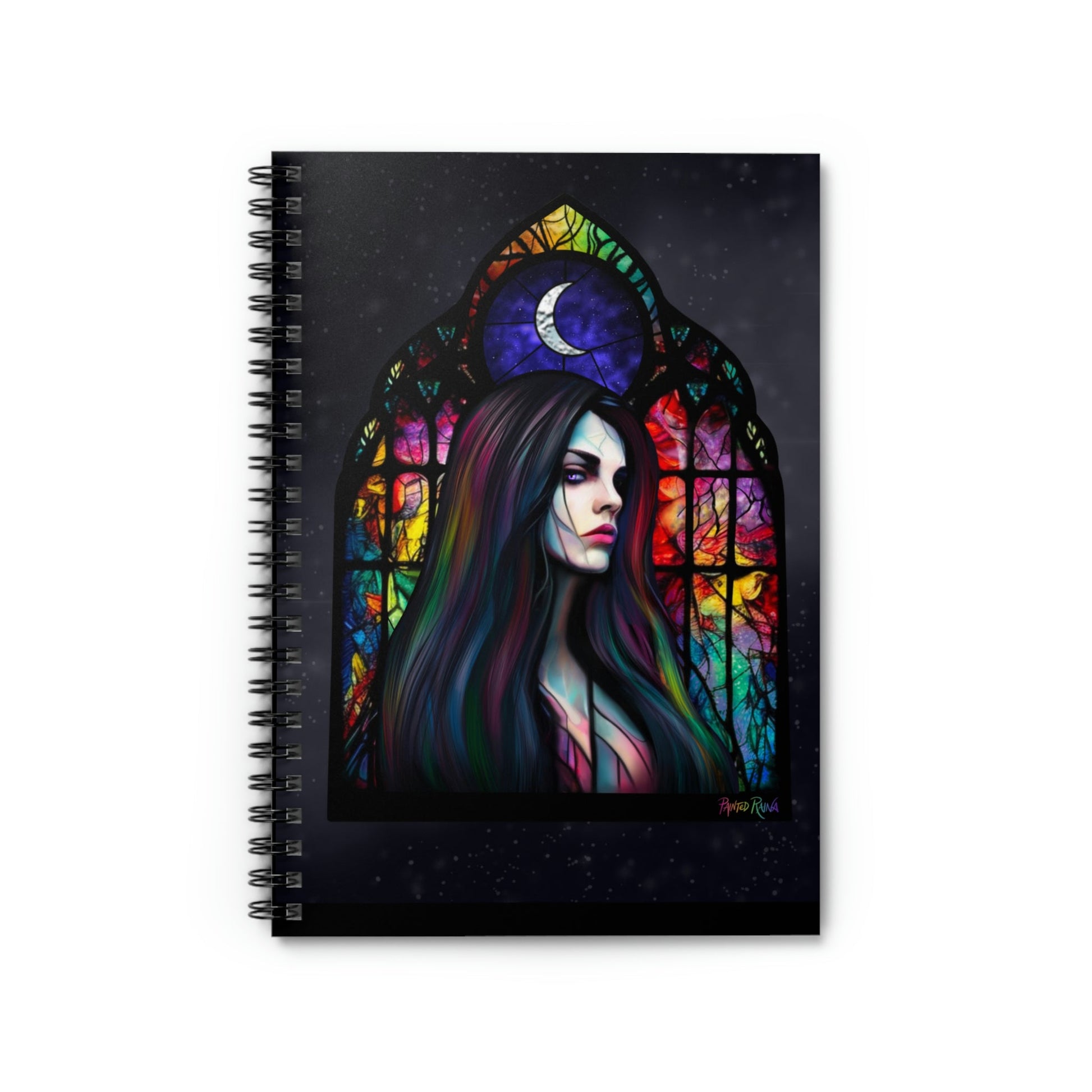 The Lady Awaits - Spiral Notebook - Driftless Enchantments