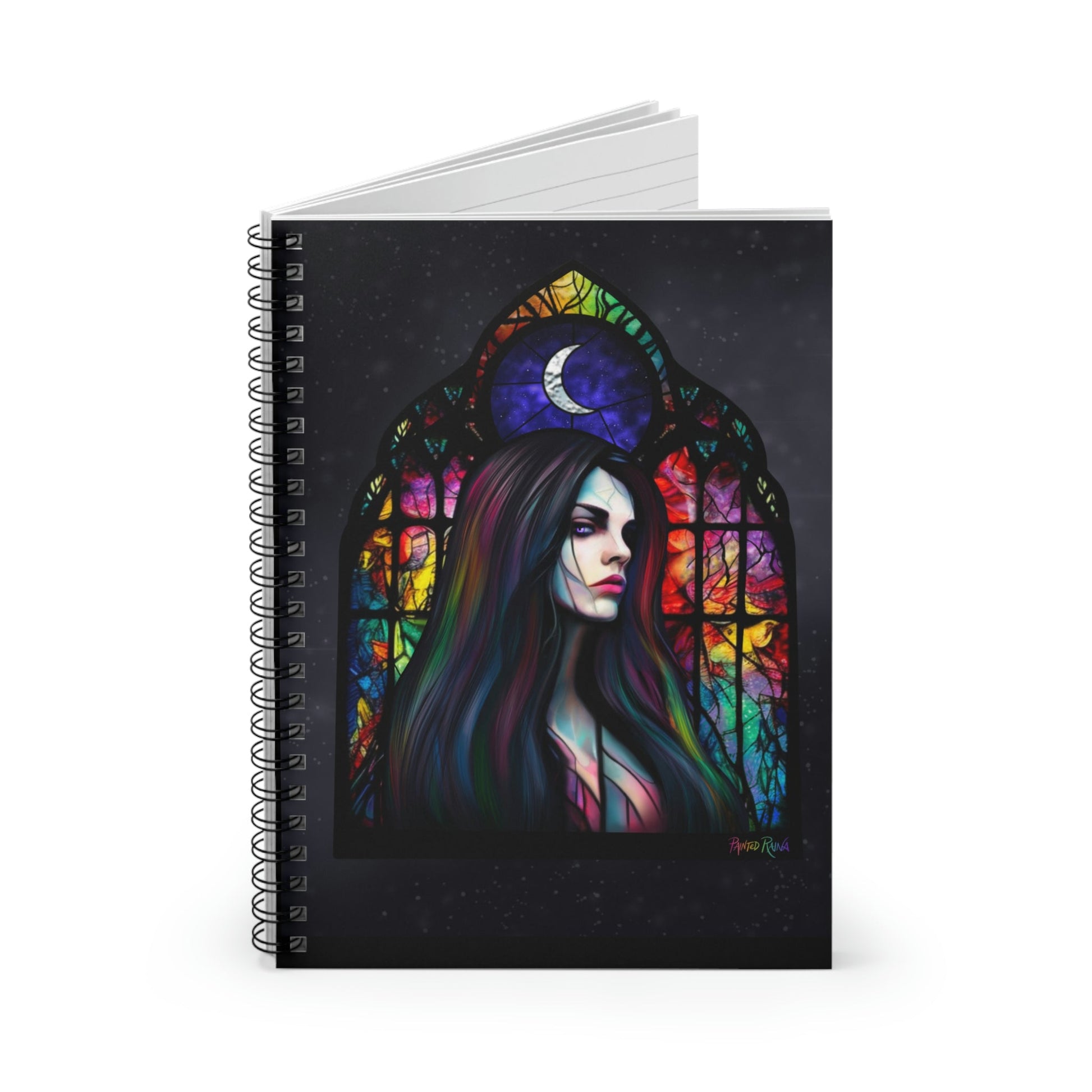 The Lady Awaits - Spiral Notebook - Driftless Enchantments