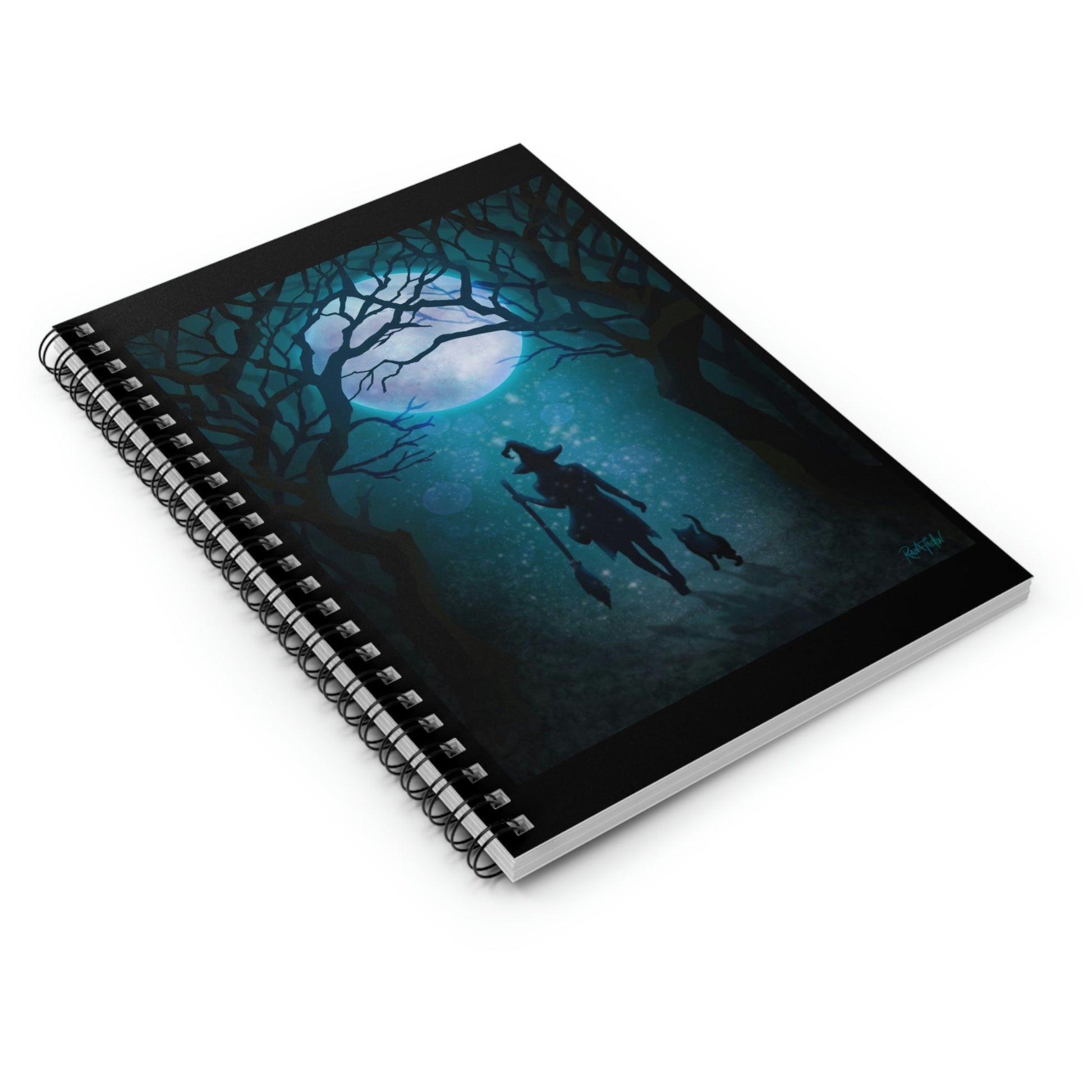 The Moon's Familiars - Spiral Notebook - Driftless Enchantments