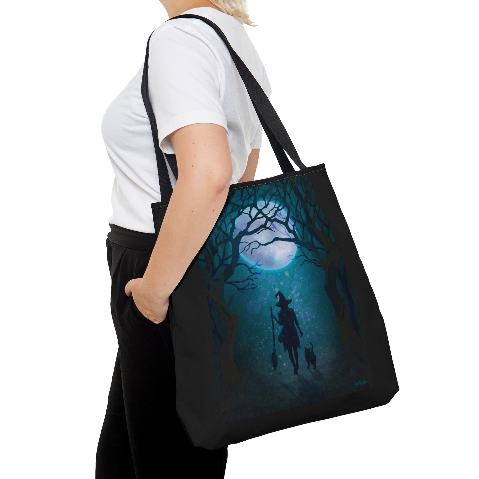 The Moon's Familiars Tote Bag - Driftless Enchantments