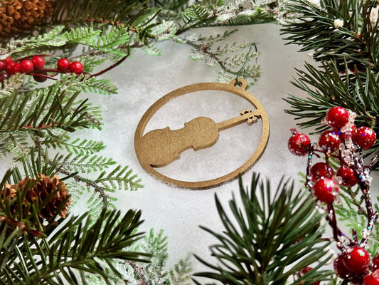 Violin Ornament - Driftless Enchantments