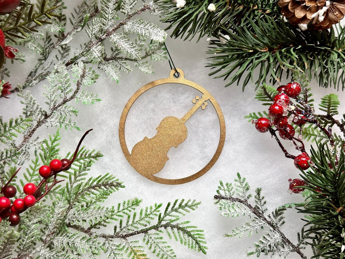 Violin Ornament - Driftless Enchantments