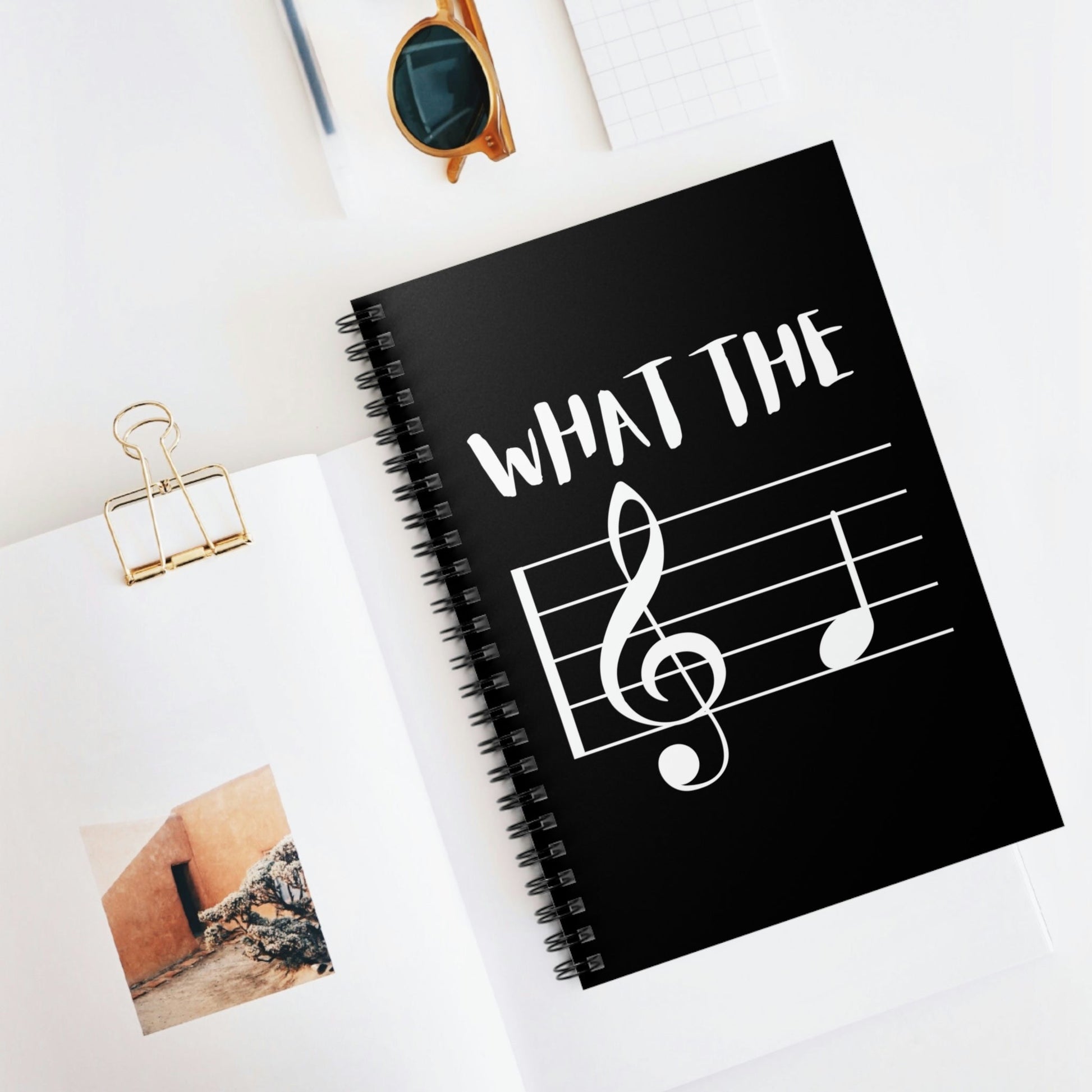 What the F Note - Spiral Notebook - Driftless Enchantments