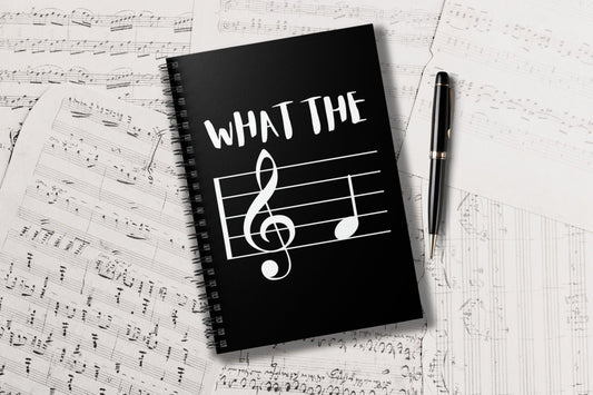 What the F Note - Spiral Notebook - Driftless Enchantments