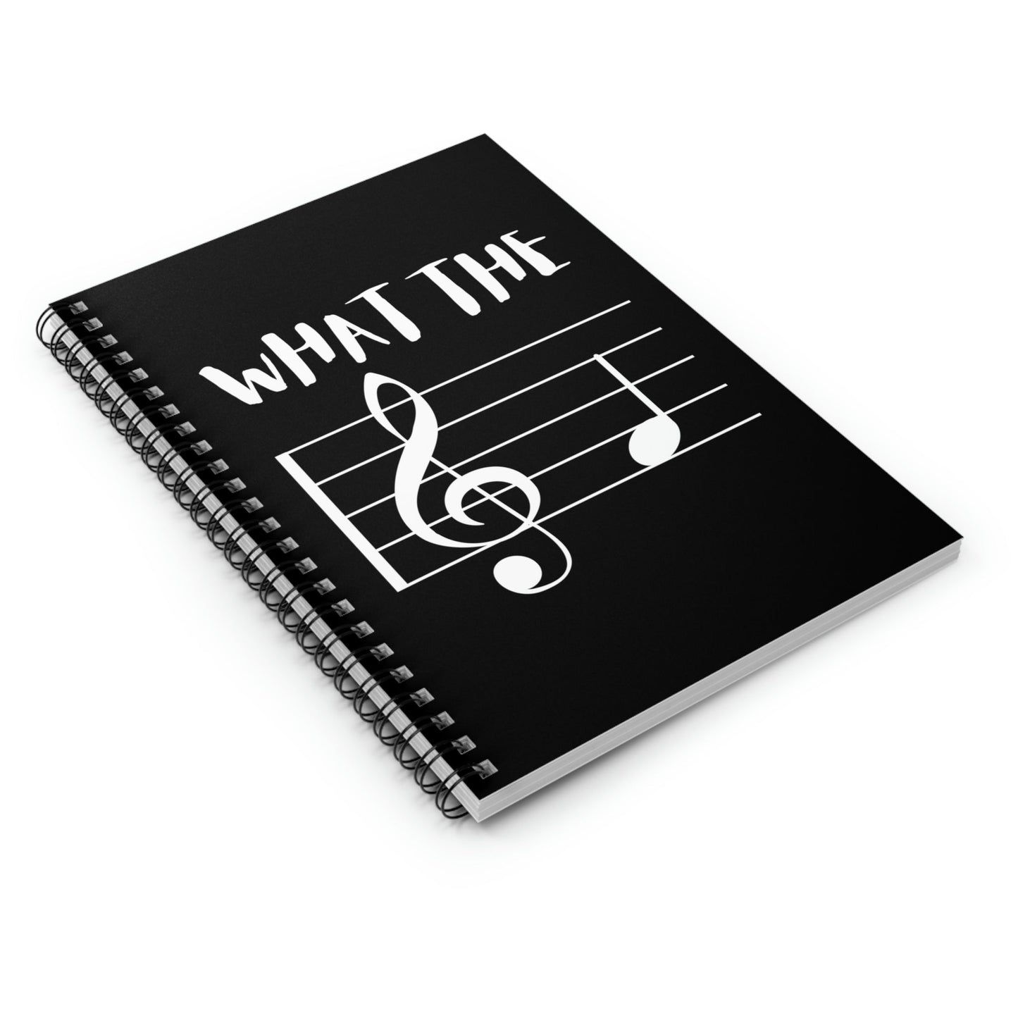 What the F Note - Spiral Notebook - Driftless Enchantments