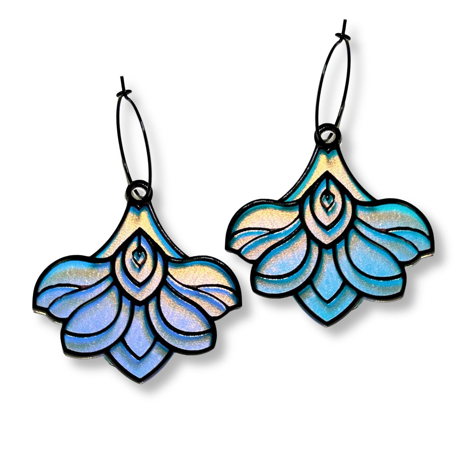 Earrings - Painted Raina