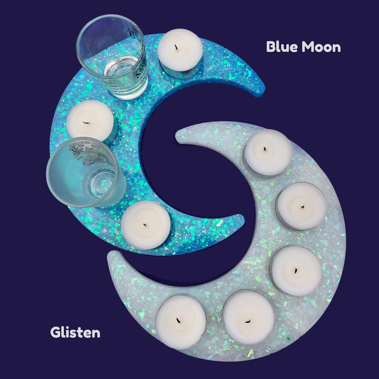 Resin Moon Trays | Painted Raina