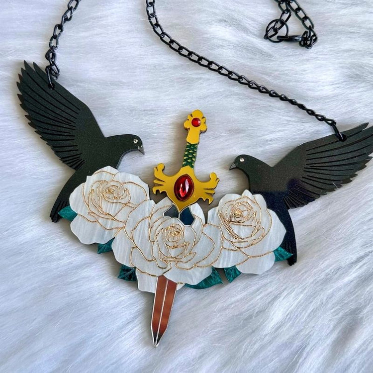 Statement Jewelry - Painted Raina