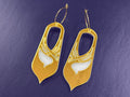 Bronwyn | Gold & White - Painted Raina