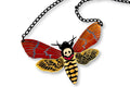 Death’s Head Moth Statement Necklace