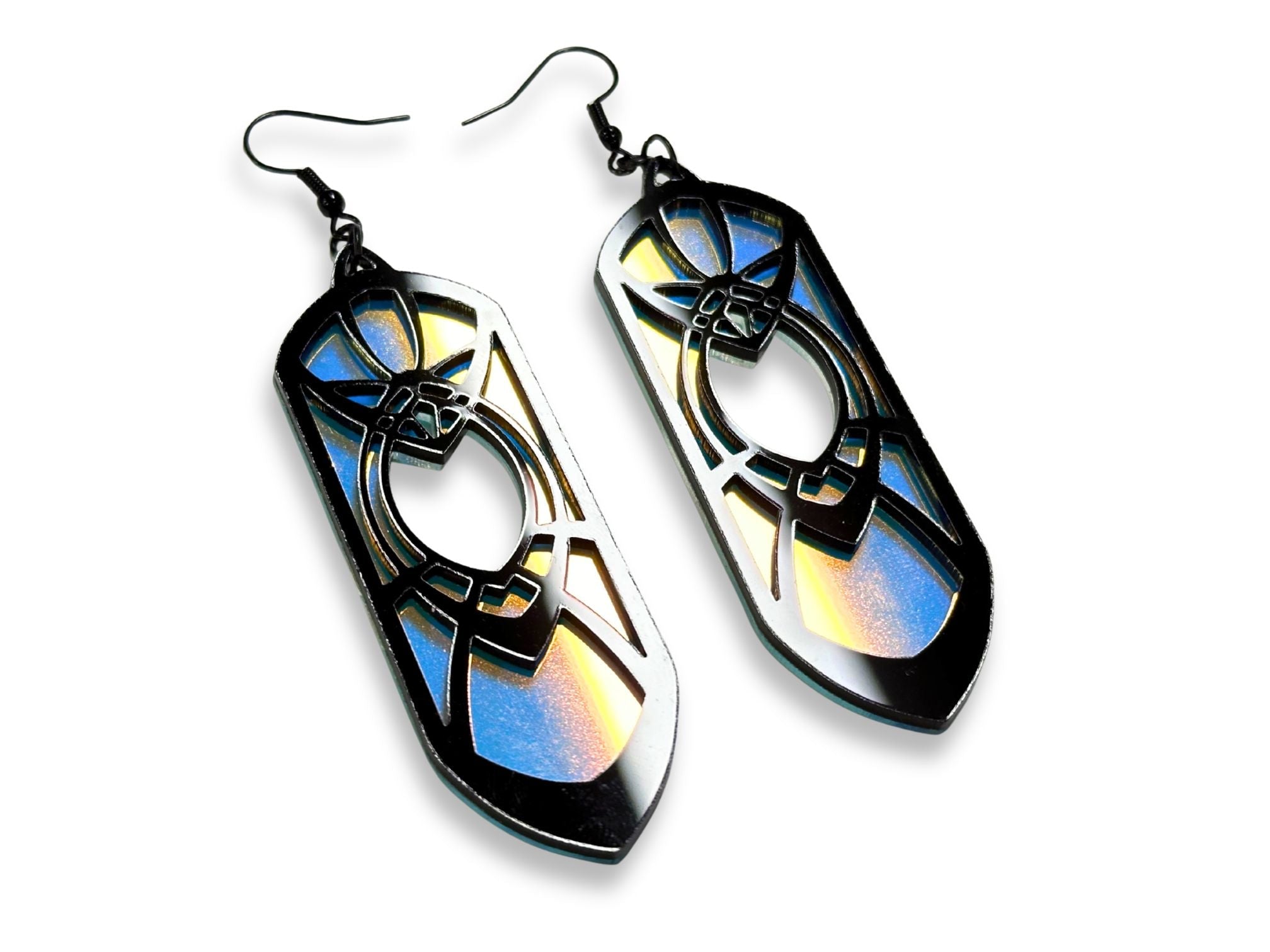 Eowyn | Black & Iridescent - Painted Raina