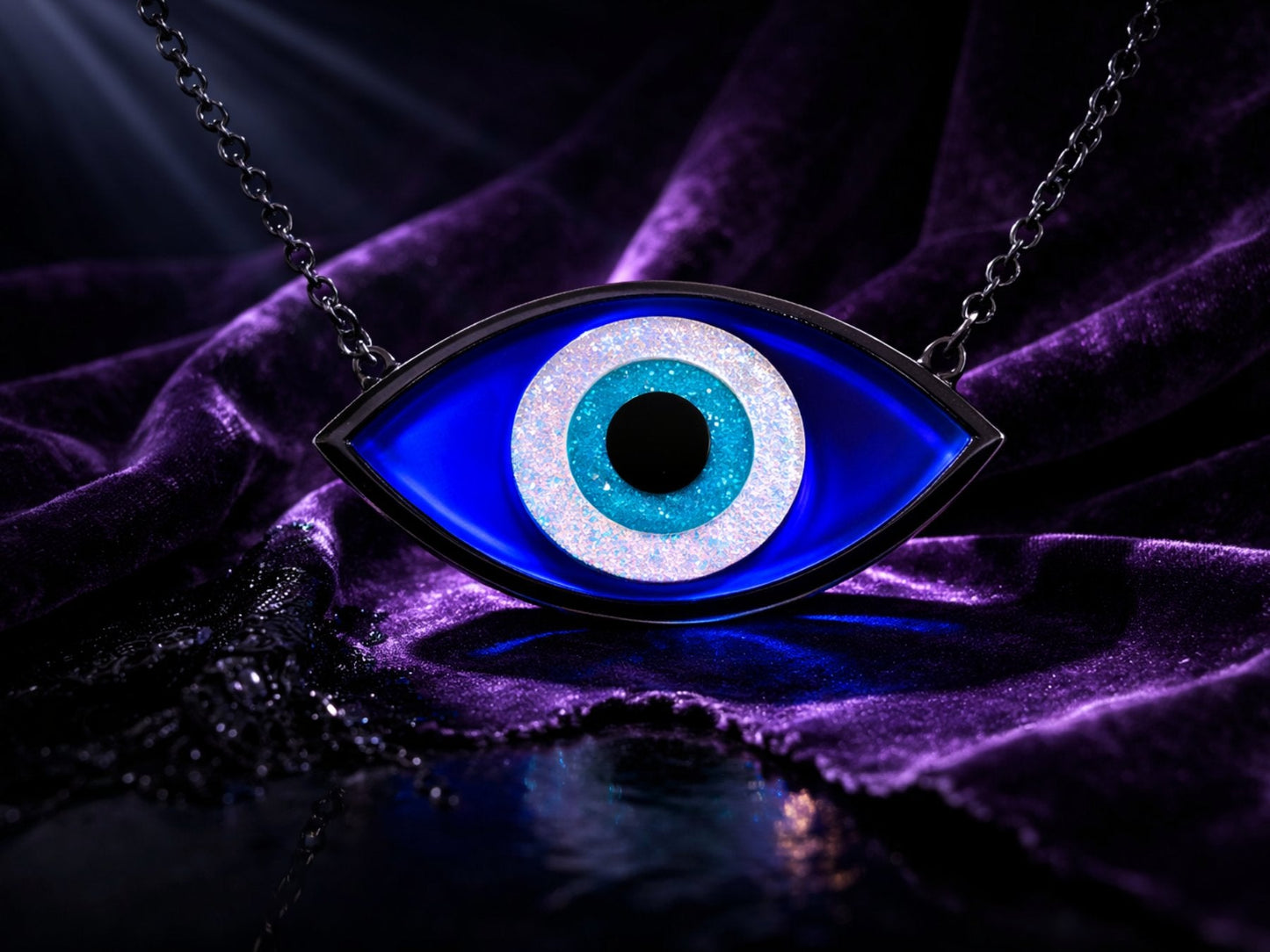 Evil Eye Statement Necklace | Choose your Edition - Painted Raina