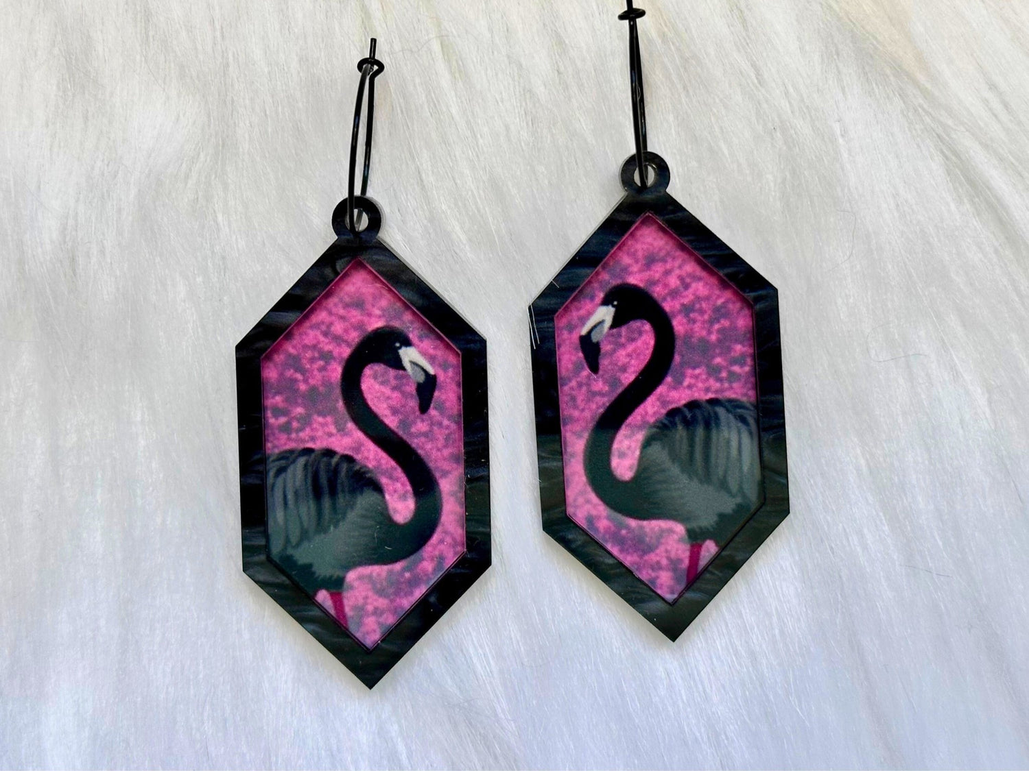 Jerry Earrings | Diamonds (in the trees) - Painted Raina
