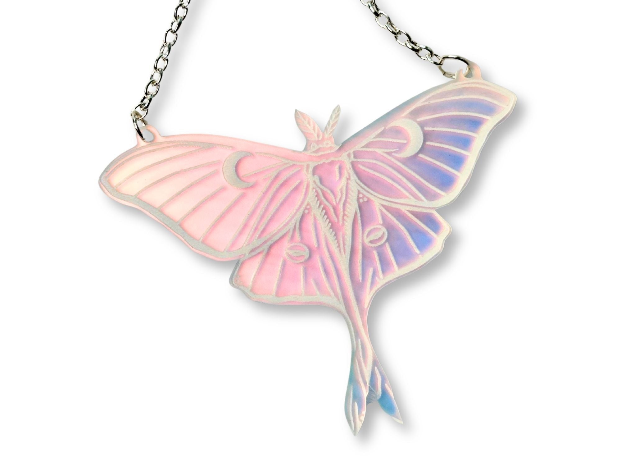 Luna Moth Statement Necklace