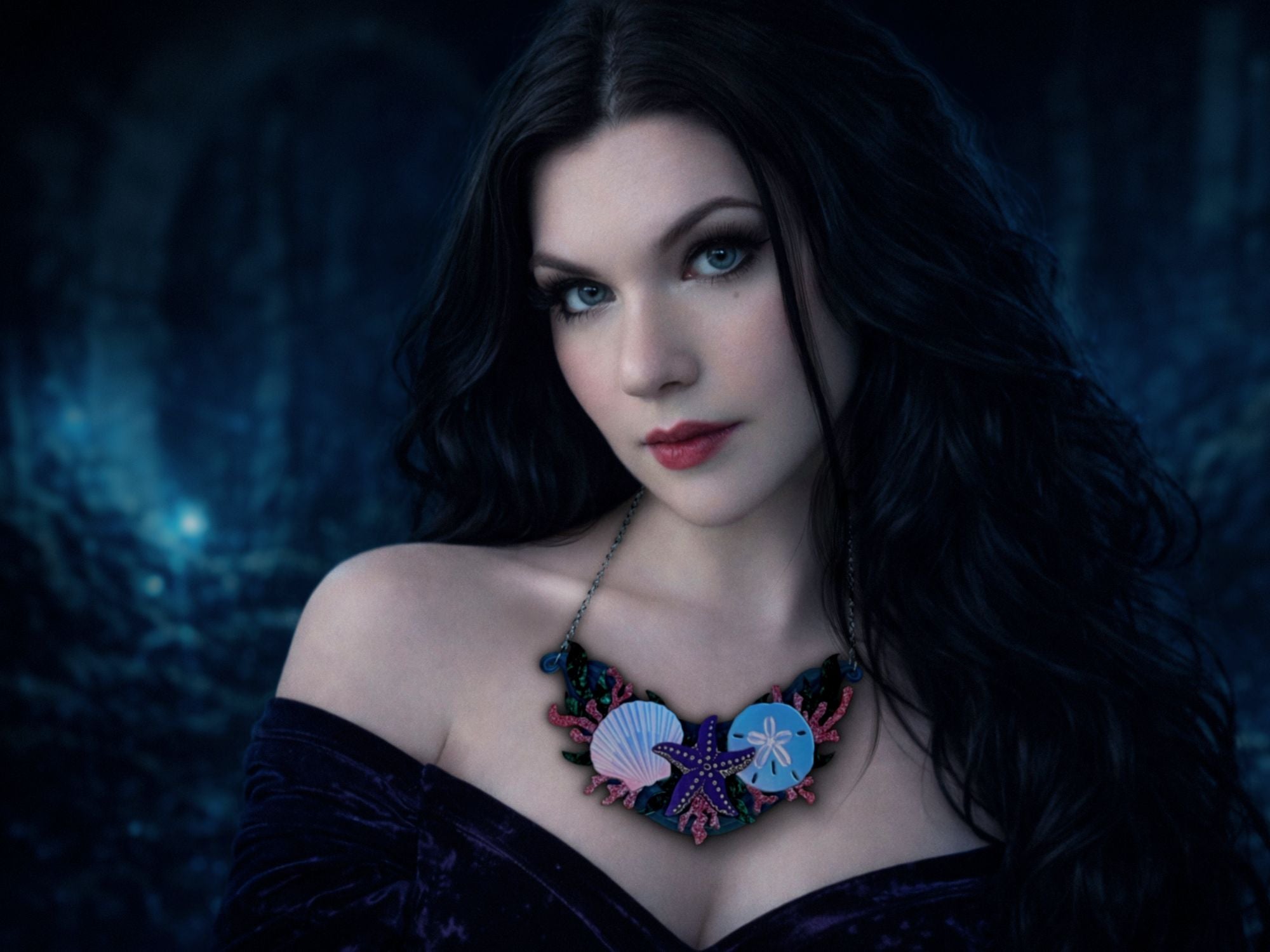 Queen of the Sea Statement Necklace