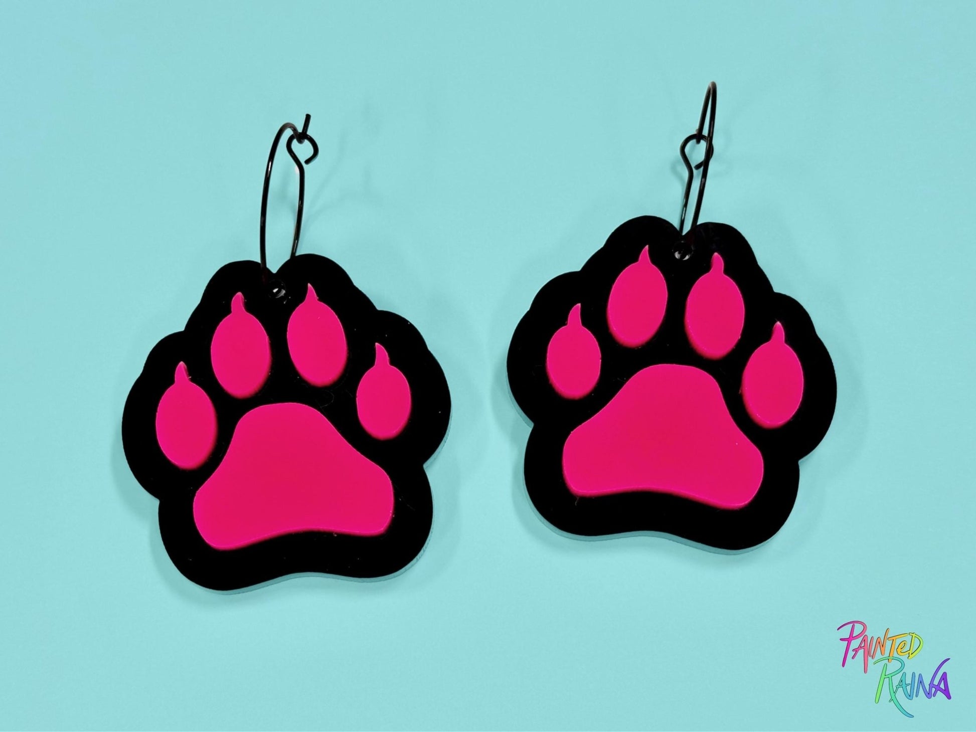 Mother of Kittens Jewelry Set - Painted Raina