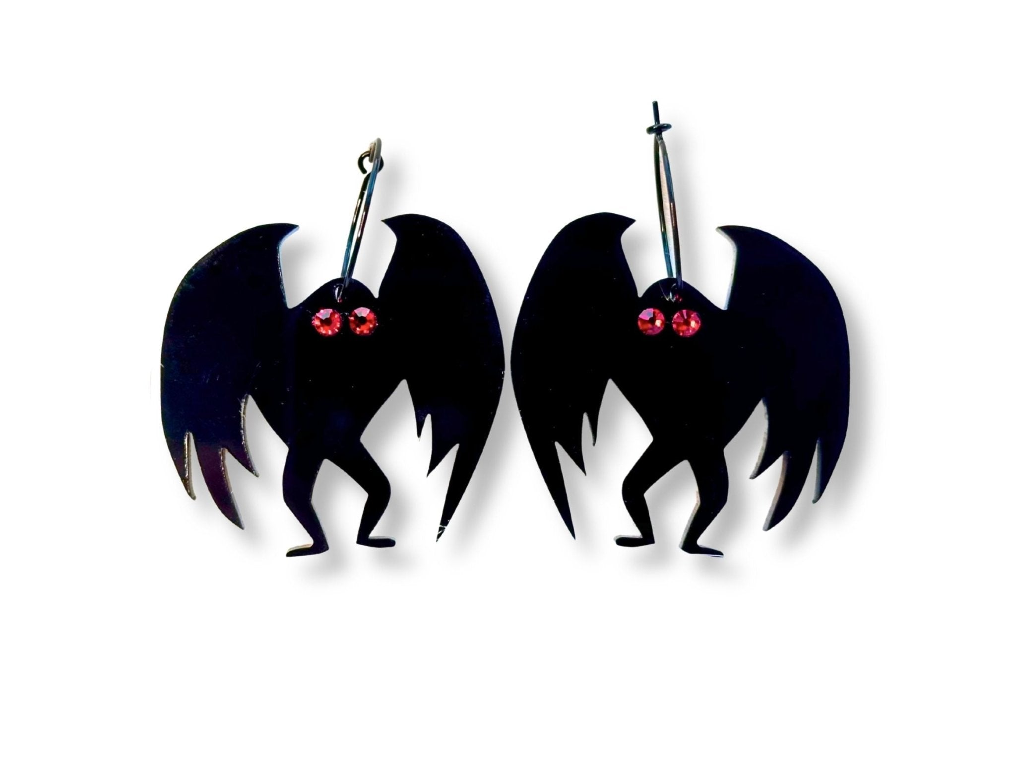 Mothman Earrings