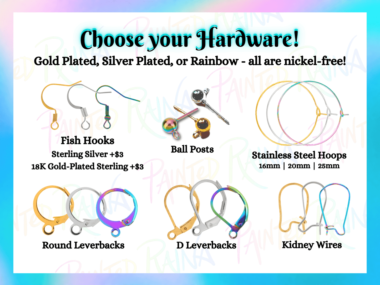 Prism Shield Earrings – Dragon Burl Dichrolam & Gold Mirror Acrylic - Painted Raina