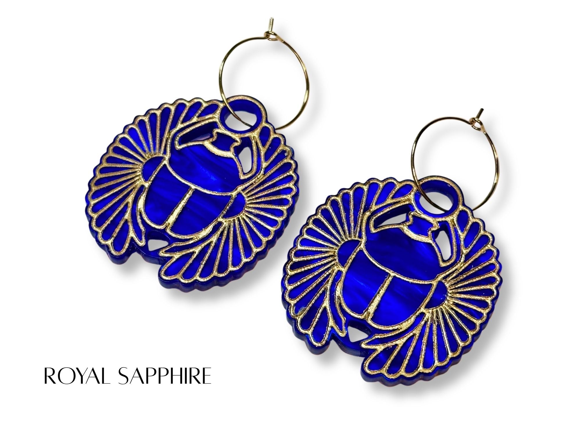 Scarab Relic Earrings