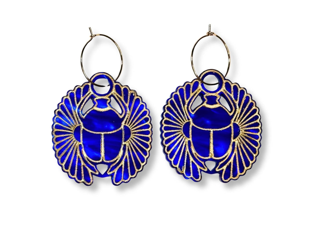 Scarab Relic Earrings