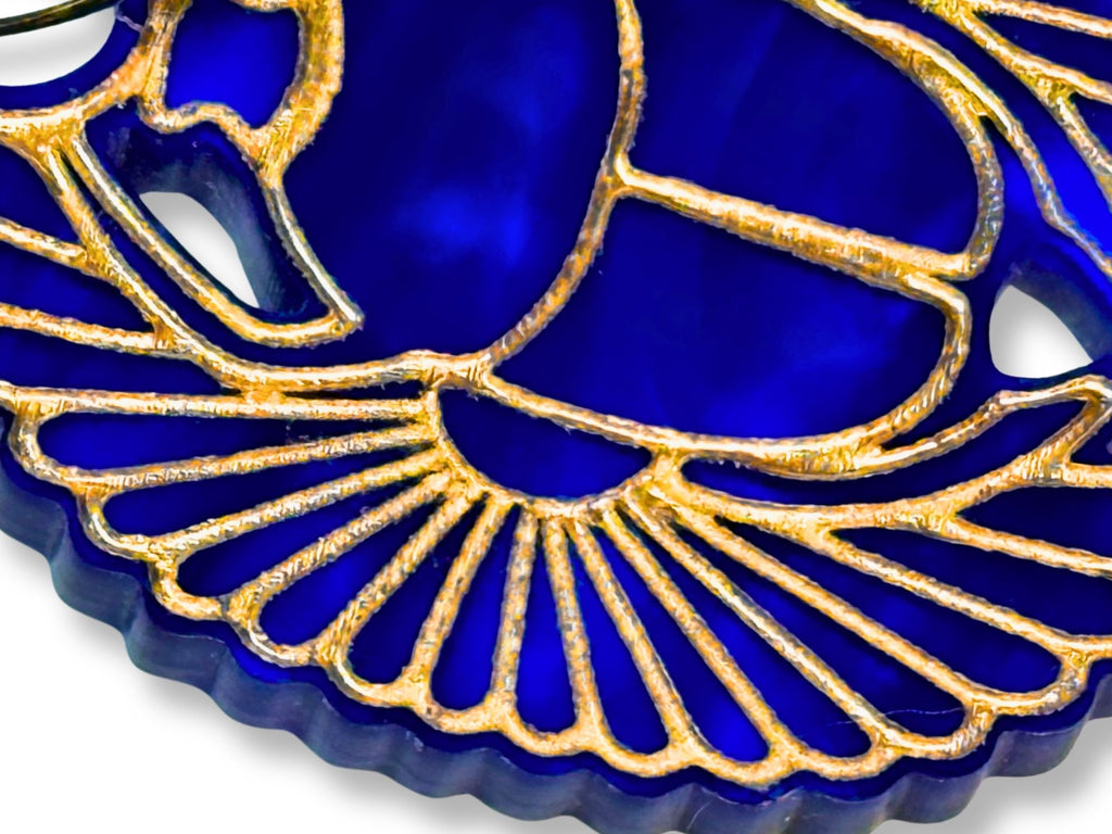 Scarab Relic Earrings