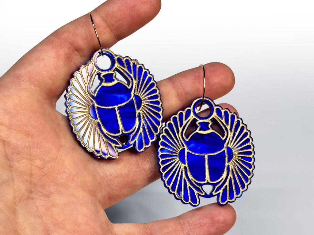 Scarab Relic Earrings