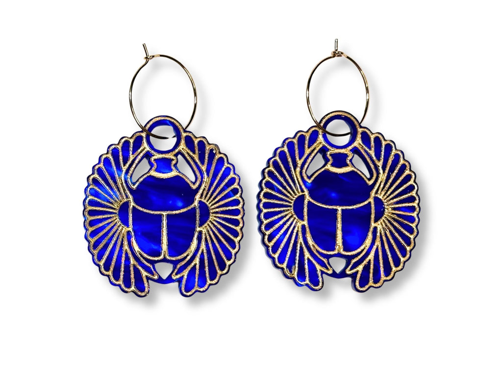 Scarab Relic Earrings