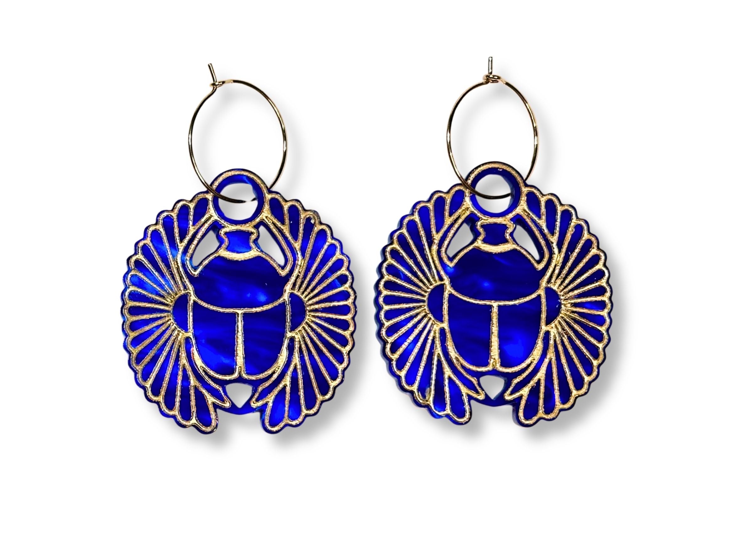 Scarab Relic Earrings