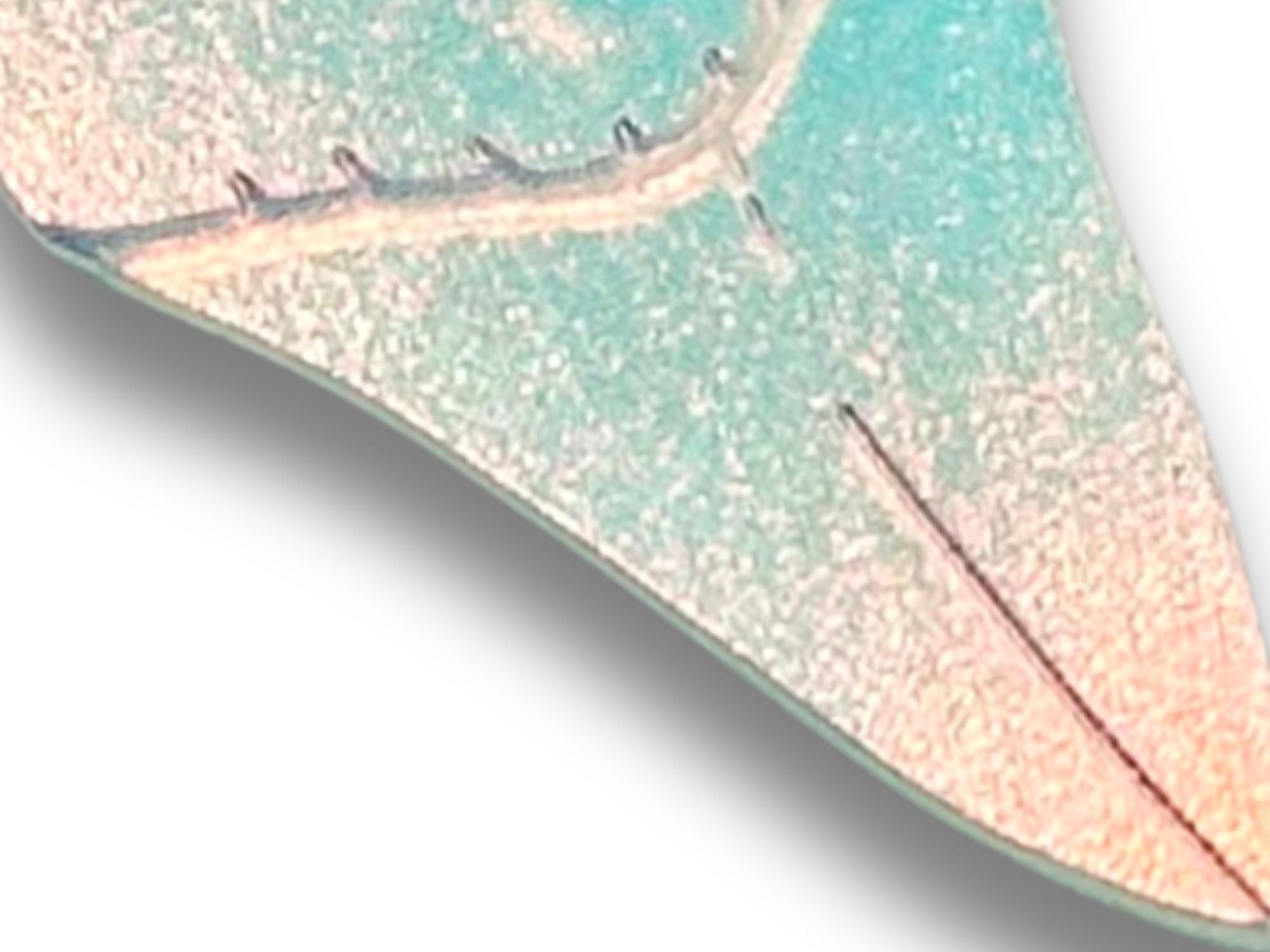 Shark Tooth Pendant | Iridescent Glow