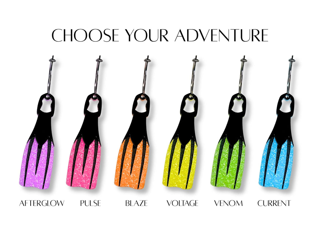 Swim Fin Earrings